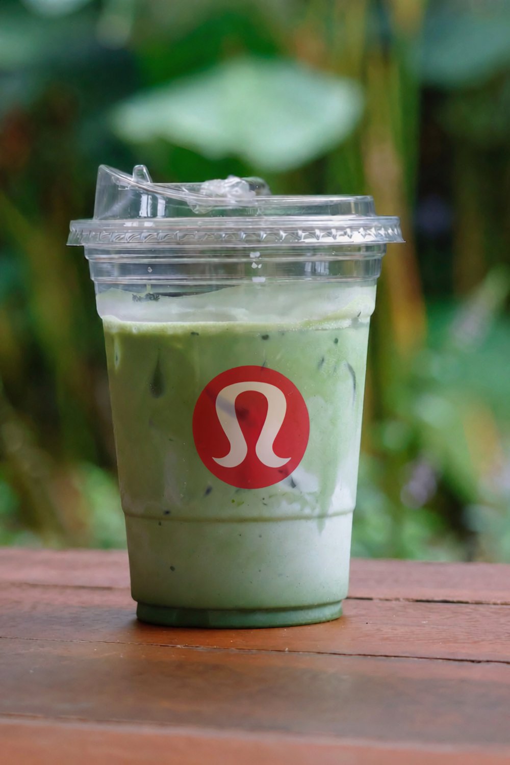 Iced ceremonial-grade matcha latte served from the 58 Hester mobile matcha cart at a Southern California event